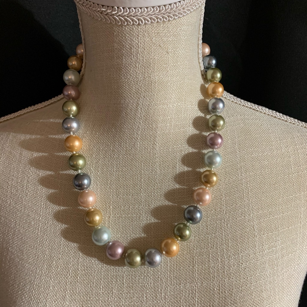 Costume Multicolor Kjl 20 14mm Pearl Necklace 36$